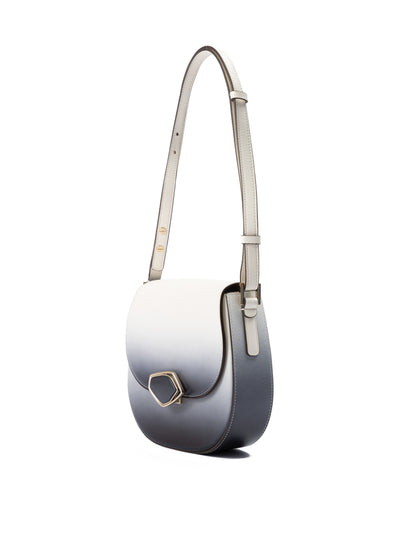 Giada Schultertasche aus zweifarbigem Leder