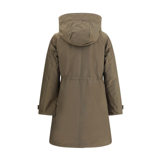 Woolrich Grüne Baumwollparka