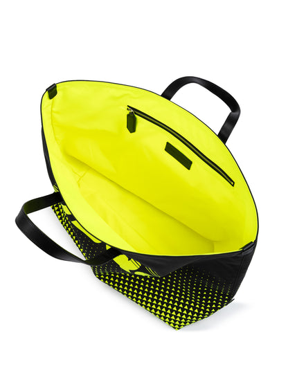 Dsquared² Zweifarbige Einkaufstasche aus Polyester mit Logo