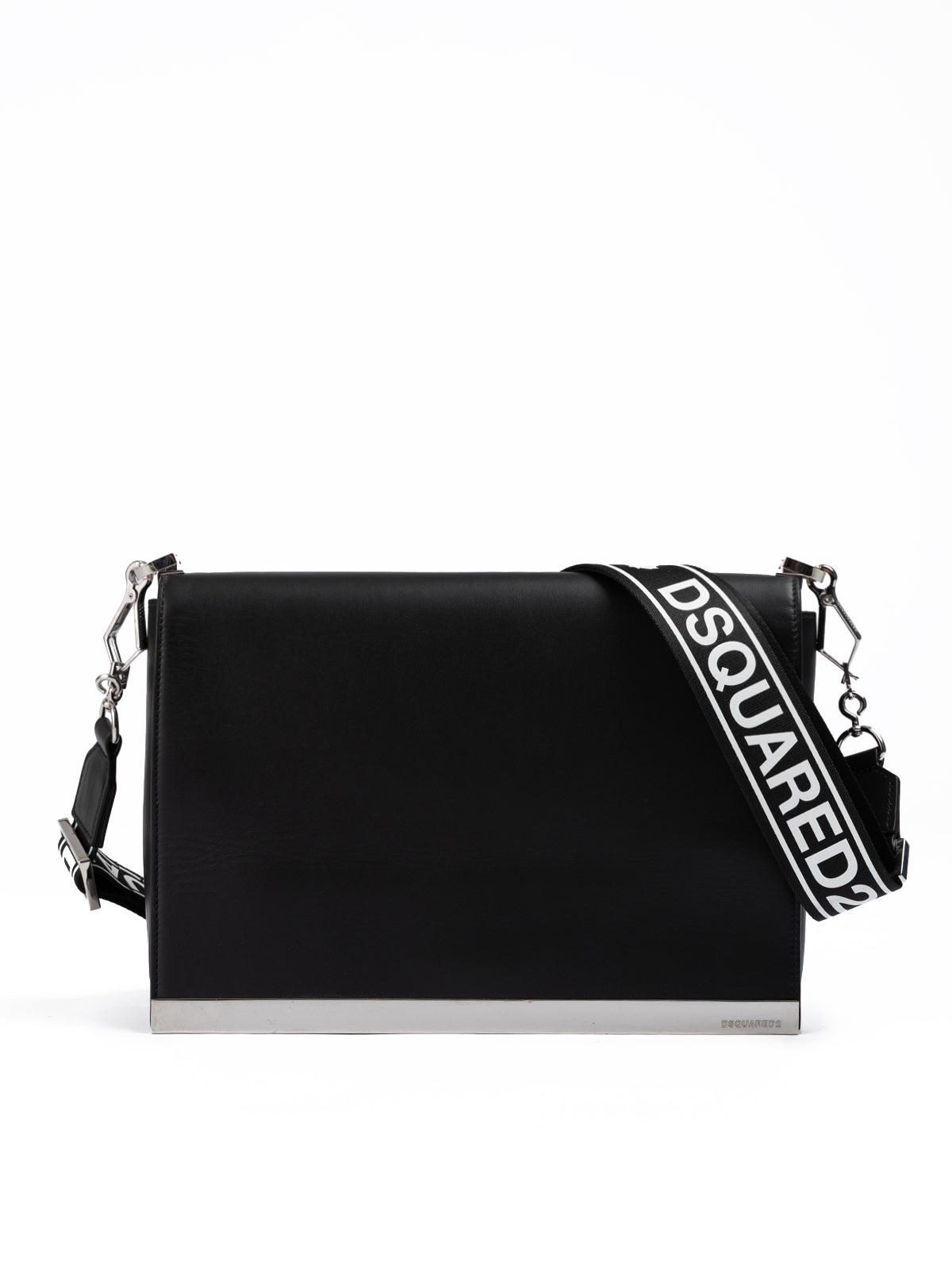 Dsquared² Schwarze Umhängetasche aus Leder