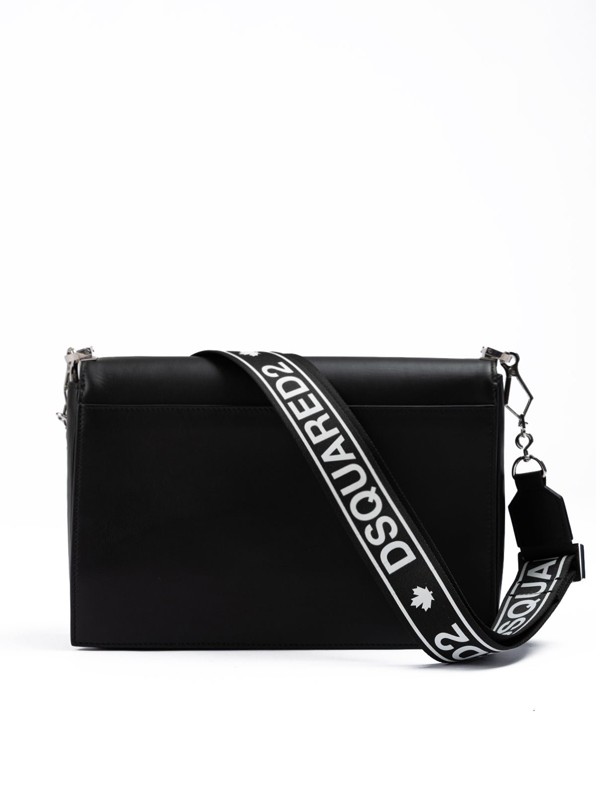Dsquared² Schwarze Umhängetasche aus Leder