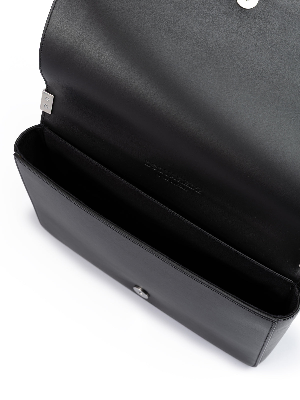 Dsquared² Schwarze Umhängetasche aus Leder