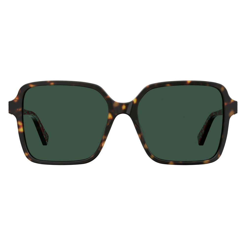 Love Moschino – Braune Acetat-Sonnenbrille