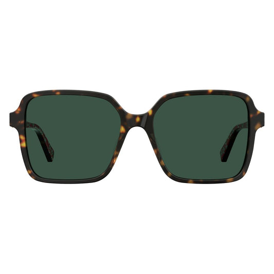 Love Moschino – Braune Acetat-Sonnenbrille