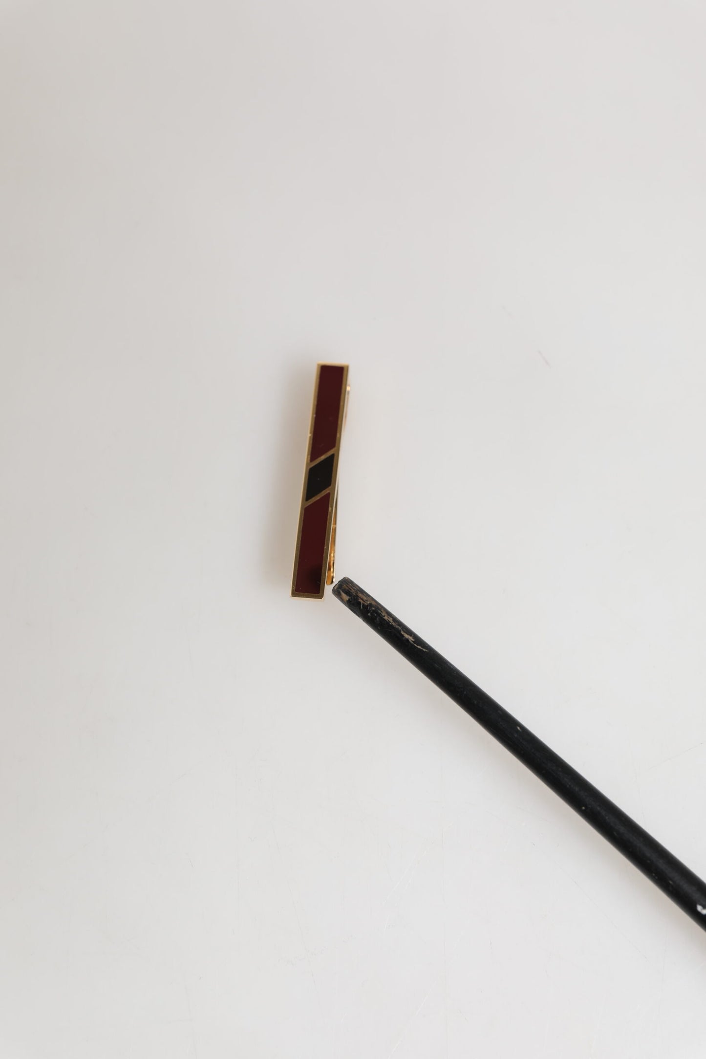 Dolce &amp; Gabbana Krawattenklammer aus Messing in Mehrfarbig Goldfarben für Herren