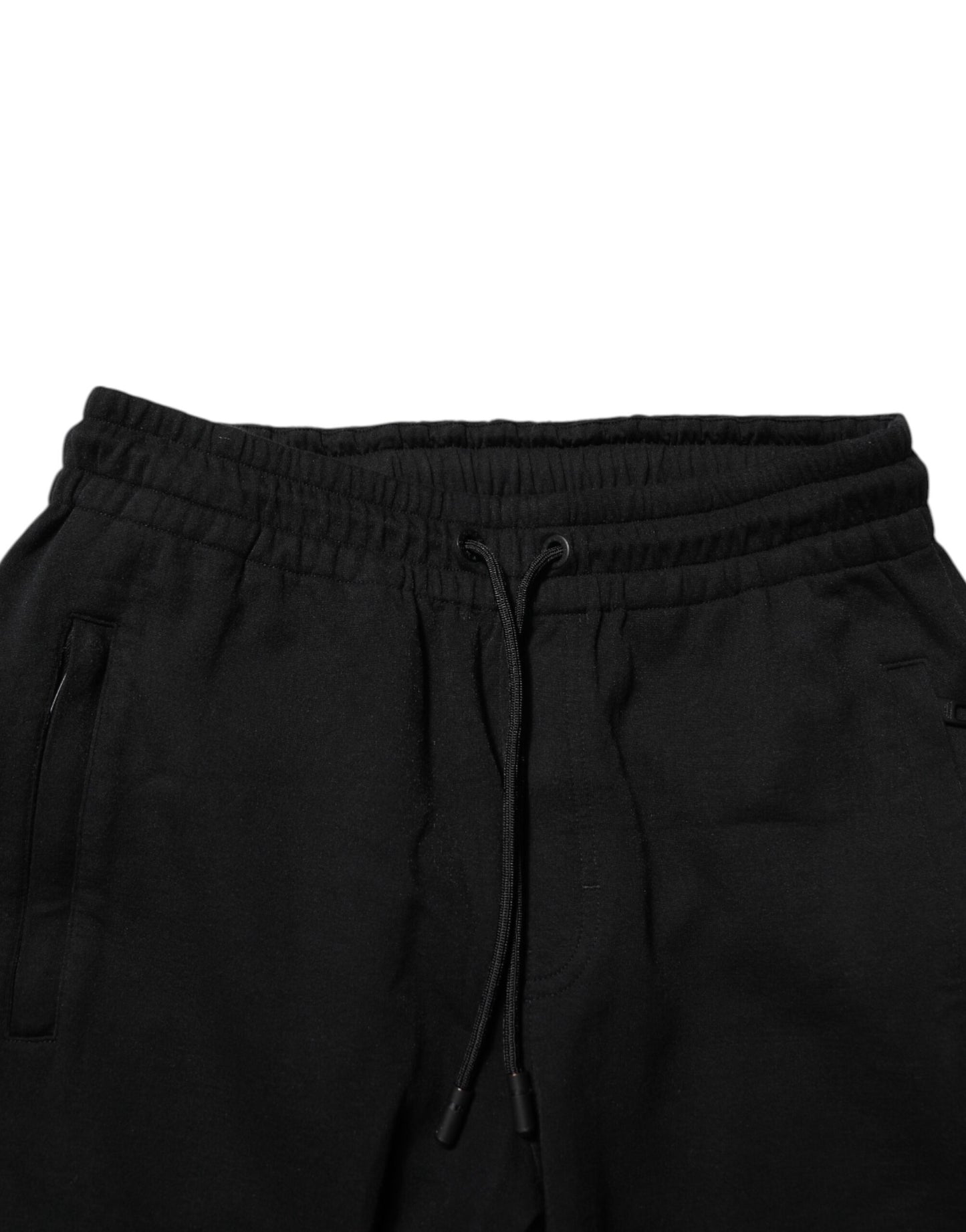 Dolce &amp; Gabbana Schwarze Baumwoll-Jogginghose für Herren