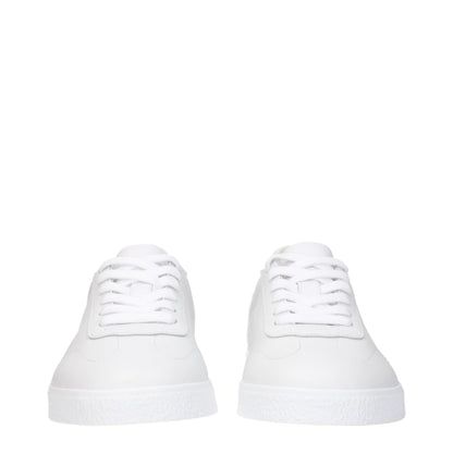 Givenchy White Leather Low Tops