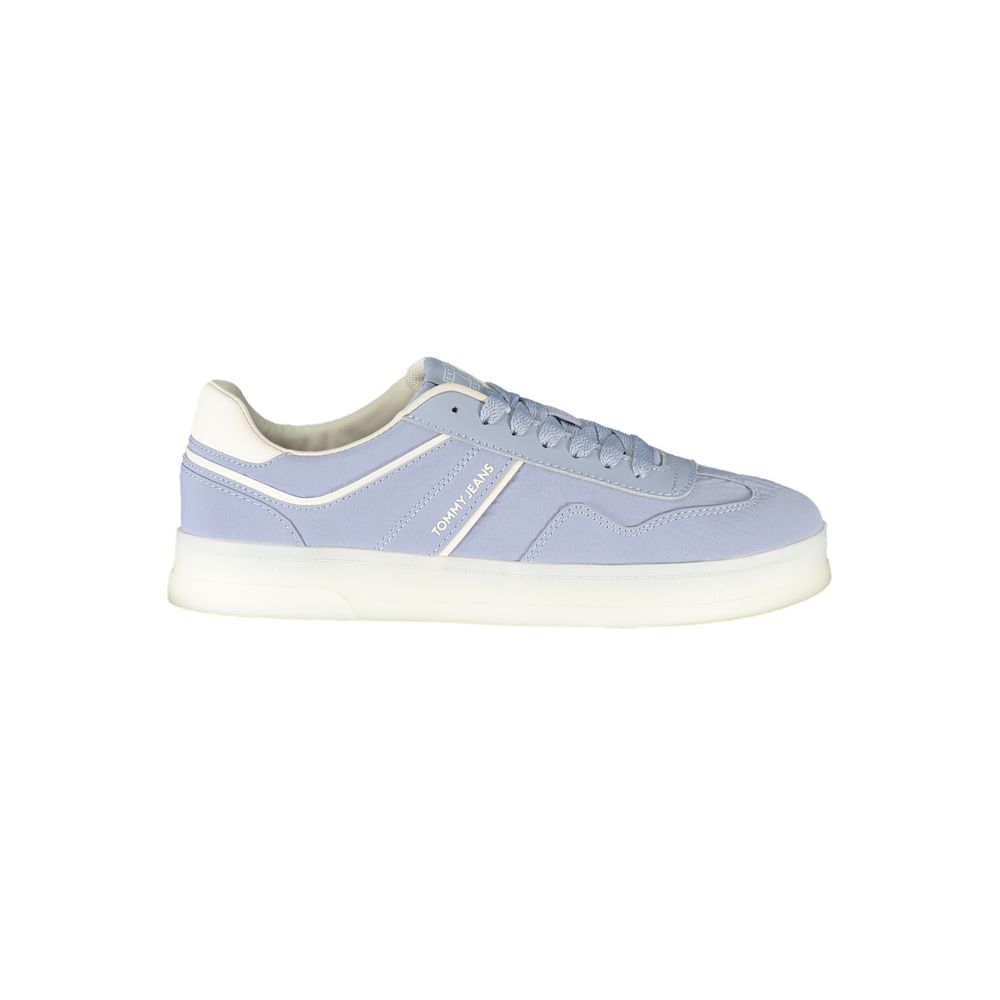 Tommy Hilfiger – Blaue Leder-Sneaker für Damen