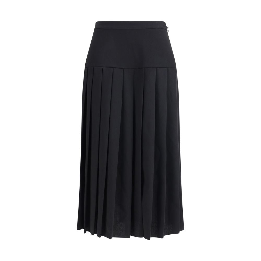 Alessandra Rich – Plissierter Midirock