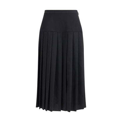 Alessandra Rich – Plissierter Midirock