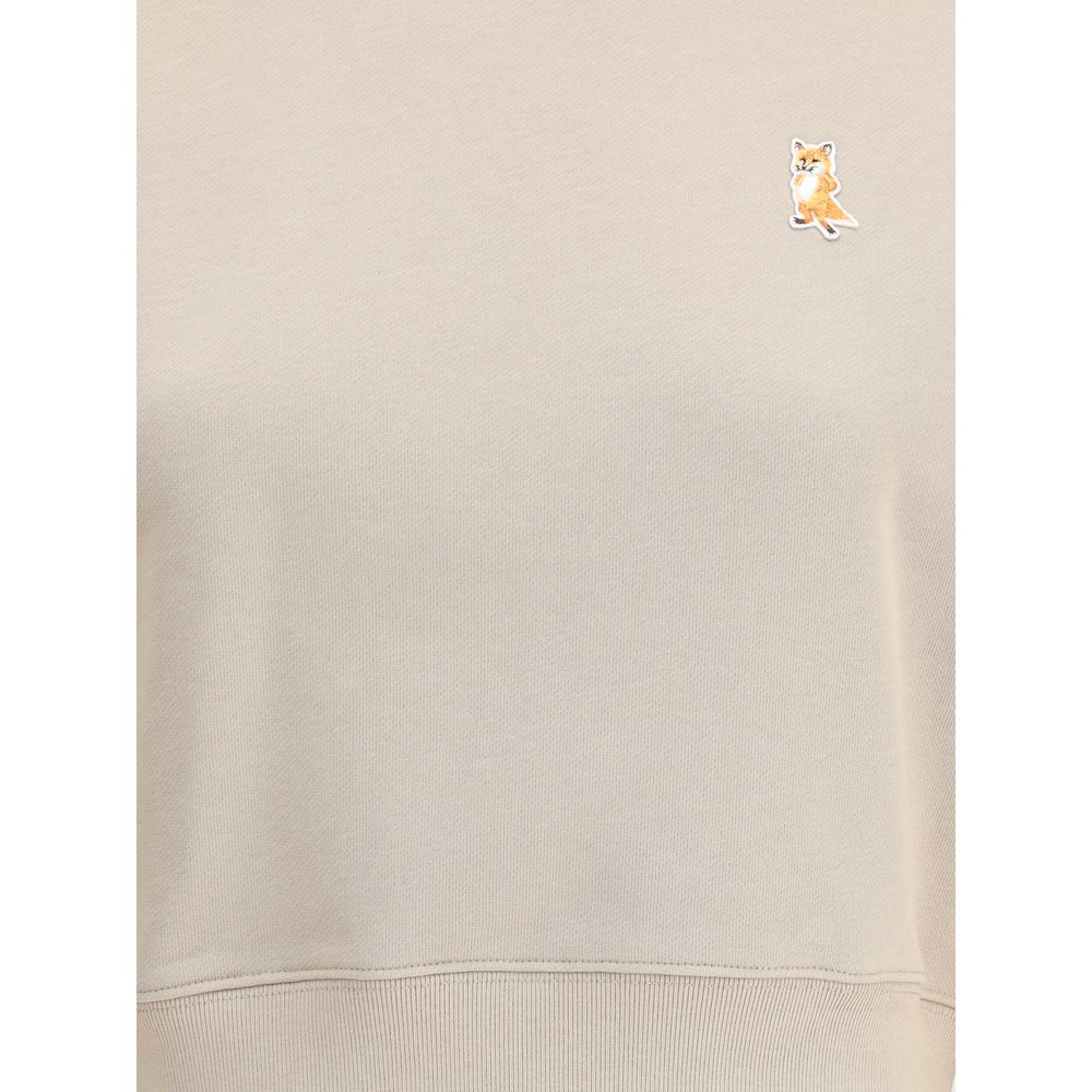 Maison Kitsuné Lady Fox kurzes Sweatshirt