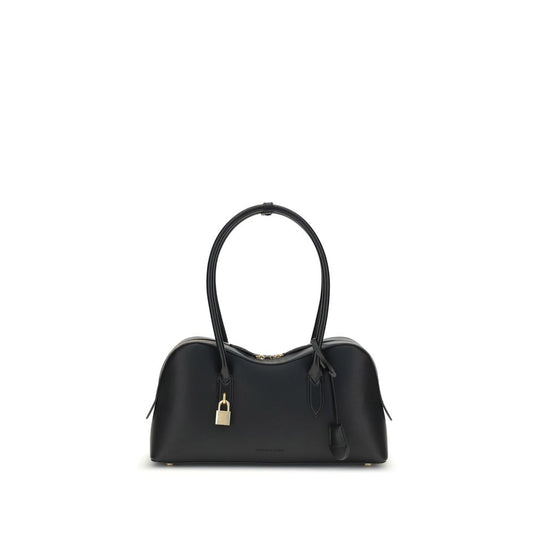 Stella McCartney Schwarze Nylon-Schultertasche