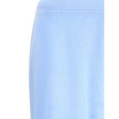 Balenciaga Hellblaue Freizeithose aus Triacetat