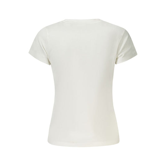 Pepe Jeans White Cotton Women T-Shirt