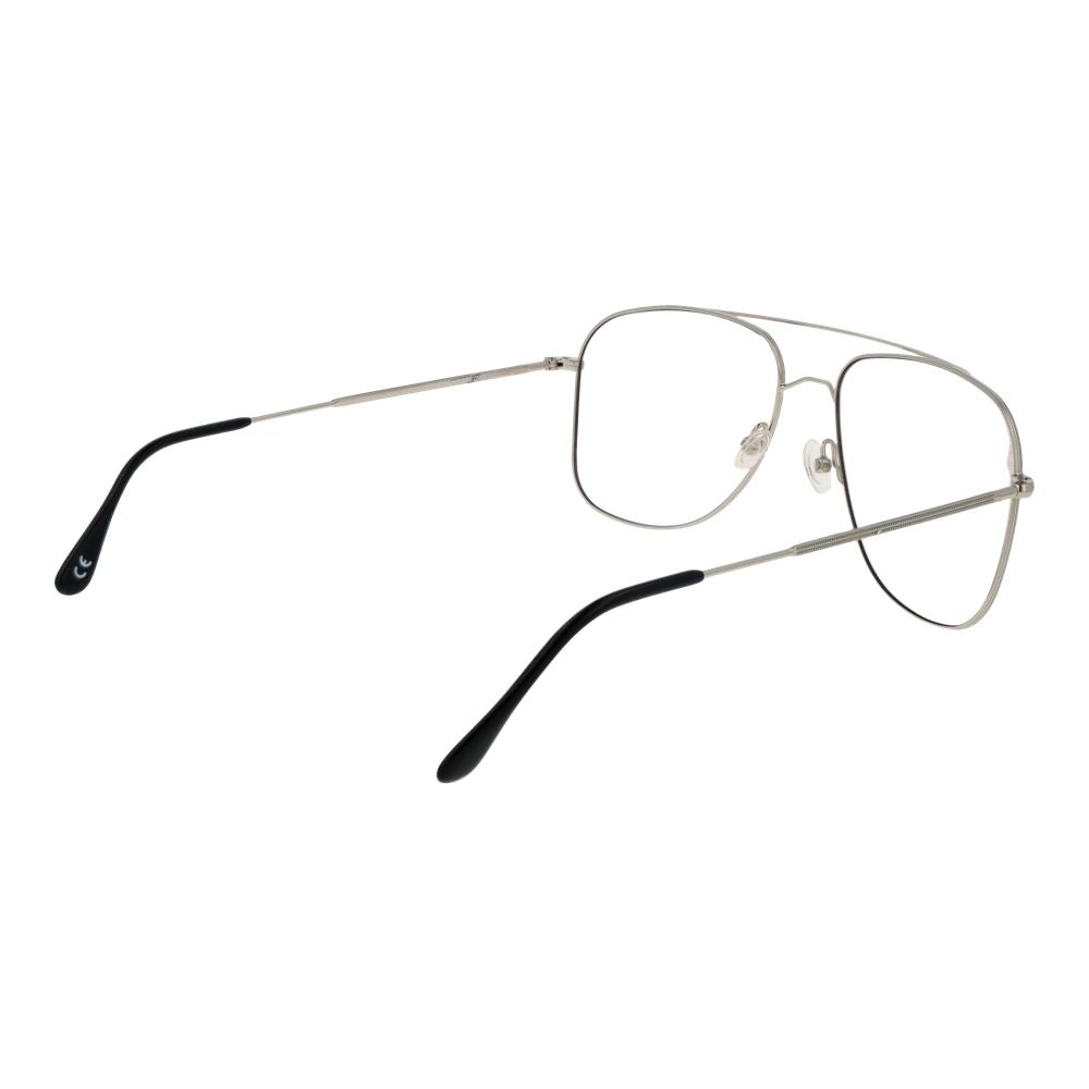 Andy Wolf Brille (Gestell) aus silberfarbenem Metall