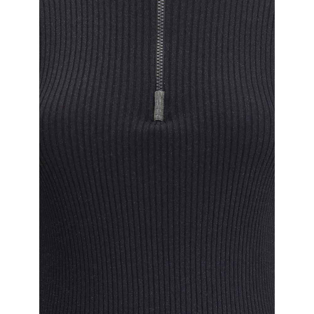 Brunello Cucinelli Langarmpullover mit Kapuze