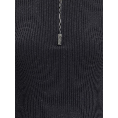 Brunello Cucinelli Langarmpullover mit Kapuze