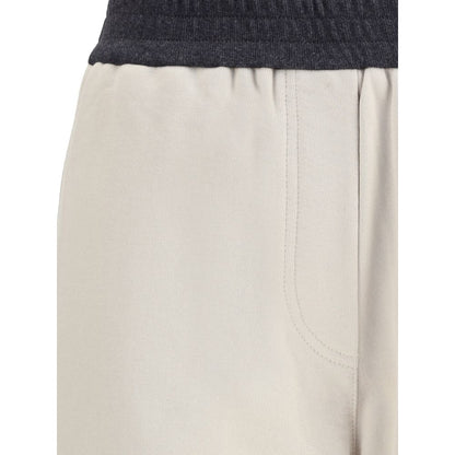 Brunello Cucinelli Glatte Plüschhose