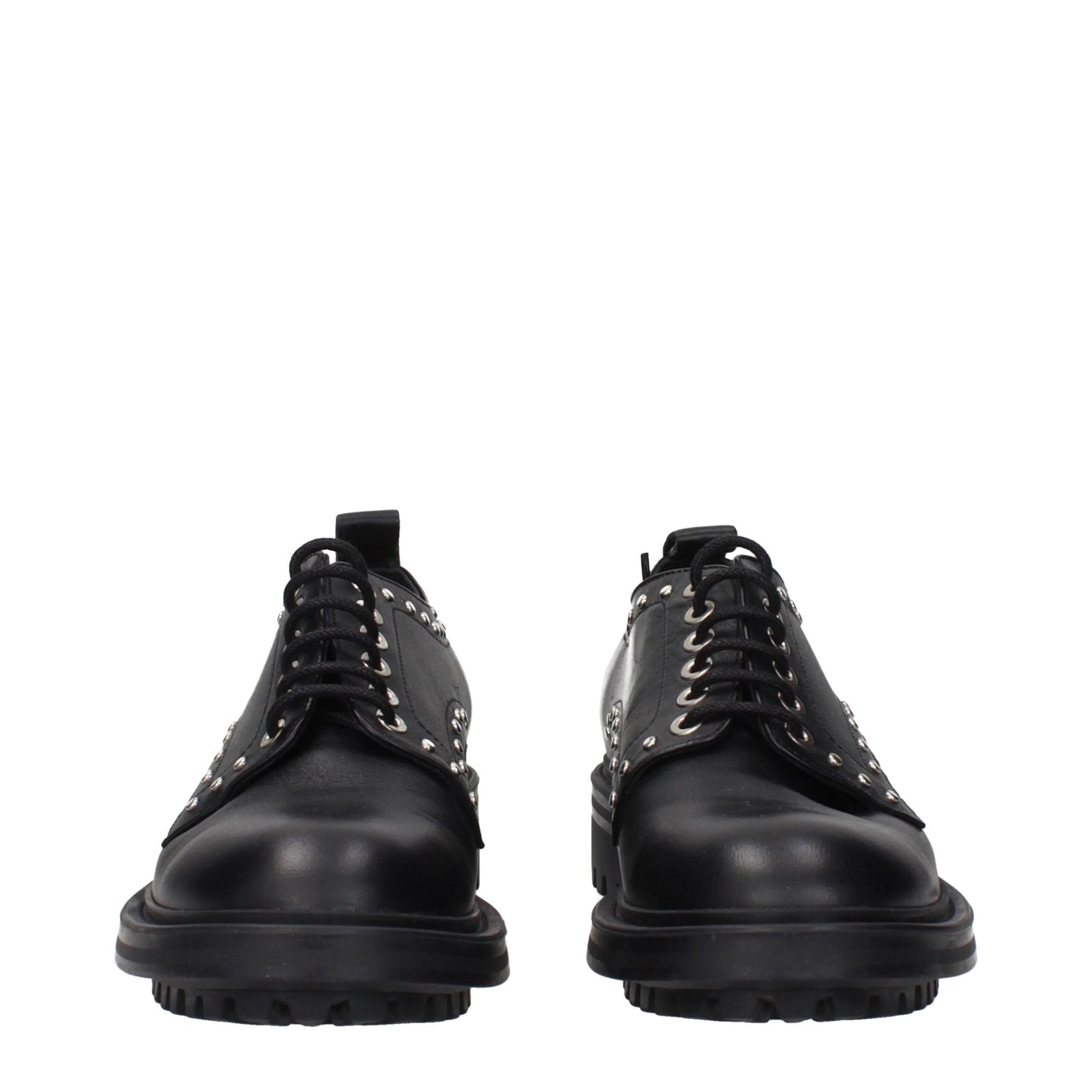 Max Mara – Oxfords und Derbys aus schwarzem Leder