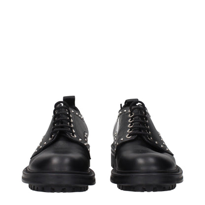 Max Mara – Oxfords und Derbys aus schwarzem Leder