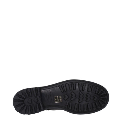 Max Mara – Oxfords und Derbys aus schwarzem Leder