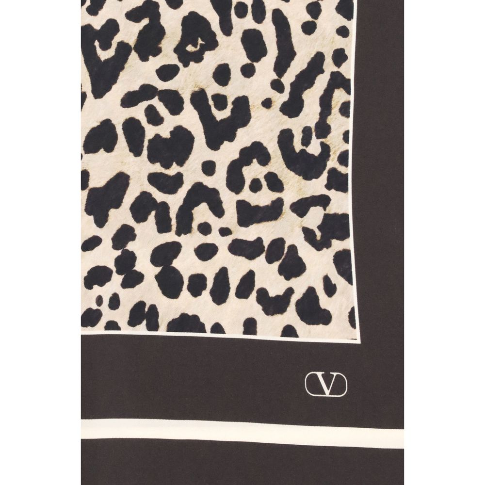 Valentino Garavani Schal mit Leopardenmuster