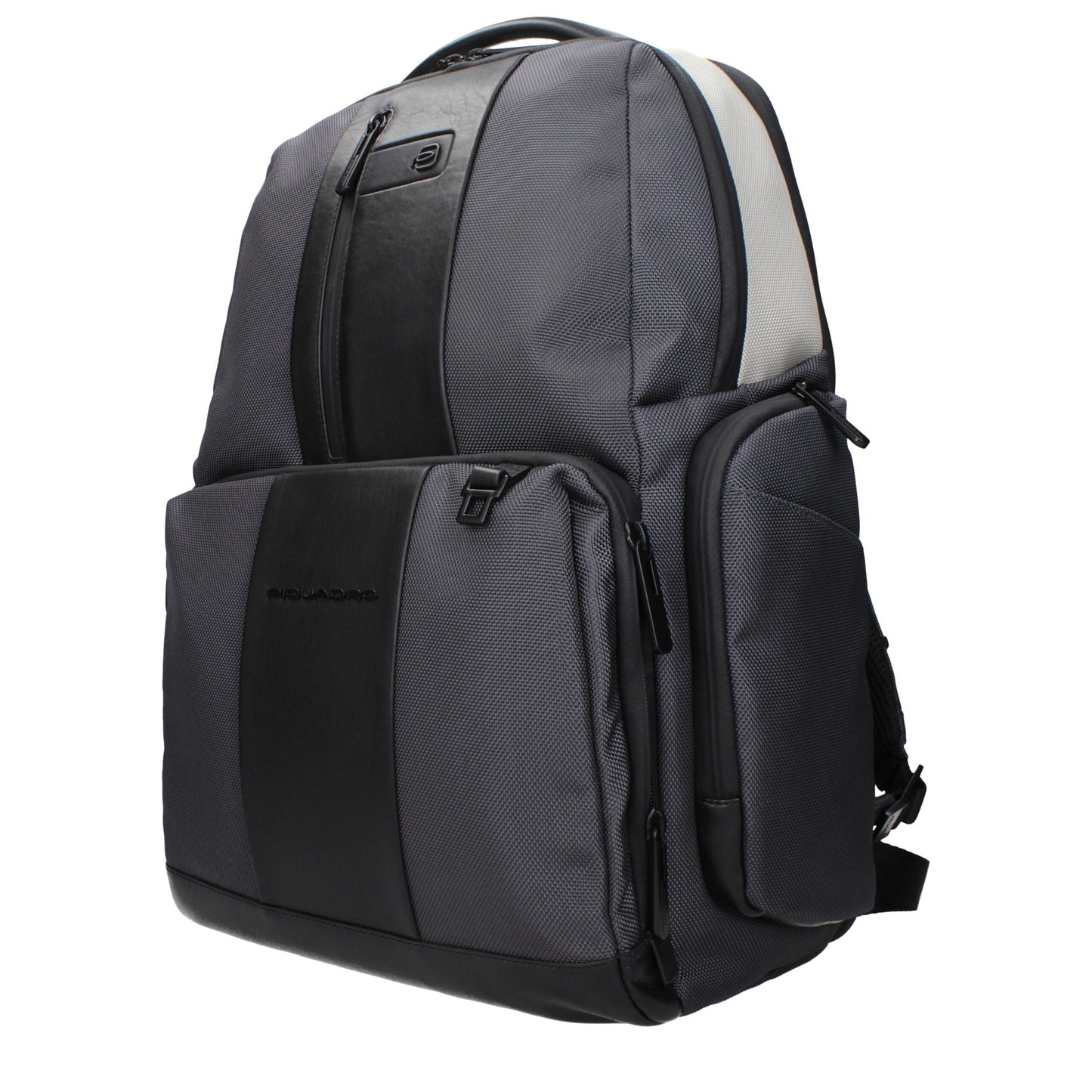 Piquadro Graue Nylon-Rucksäcke