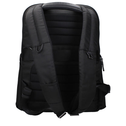 Piquadro Schwarze Nylon-Rucksäcke