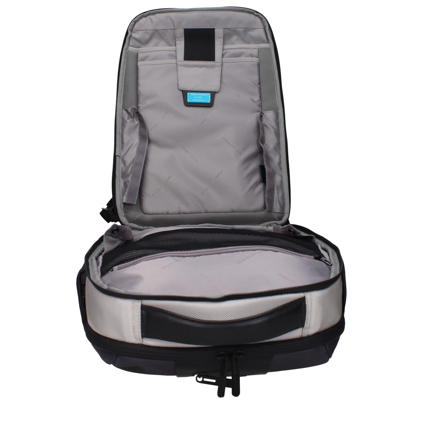 Piquadro Graue Nylon-Rucksäcke