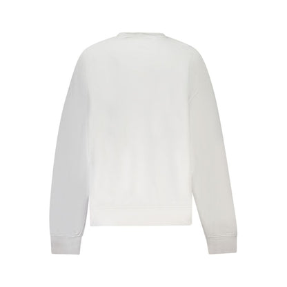 Calvin Klein Weißer Baumwollpullover für Damen