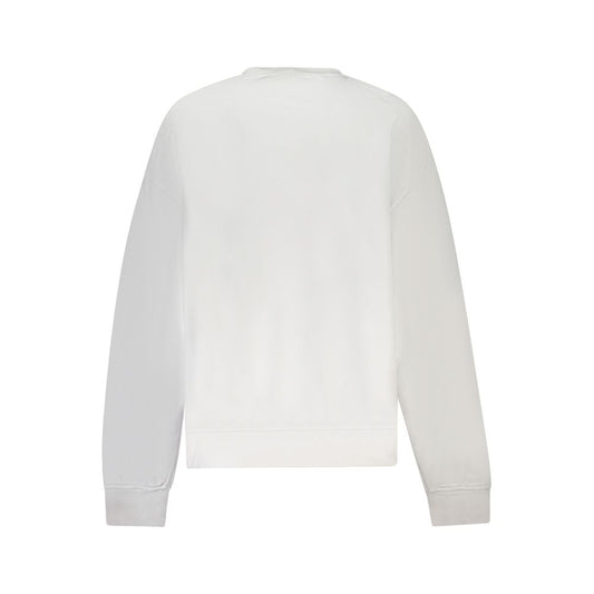 Calvin Klein Weißer Baumwollpullover für Damen