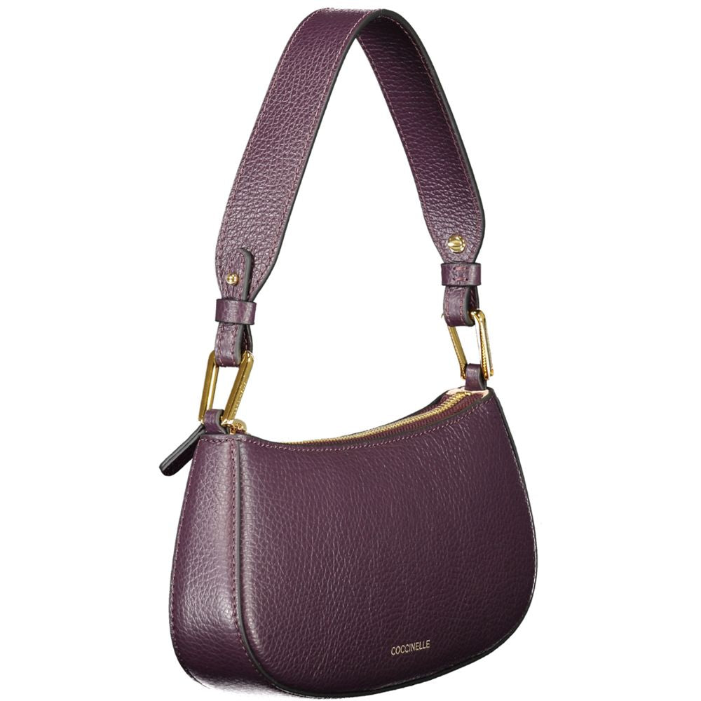 Coccinelle Lila Leder Damen Handtasche