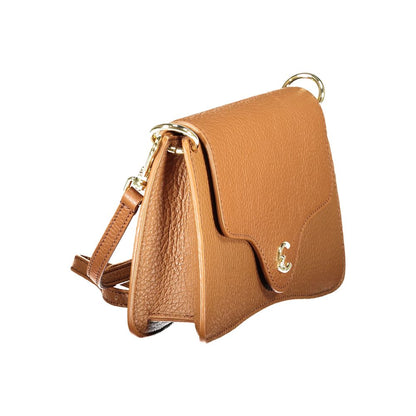 Coccinelle Braune Leder Damen Handtasche