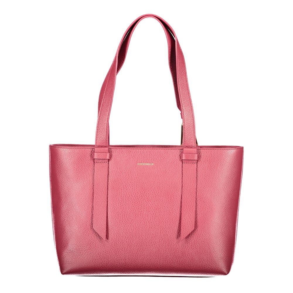 Coccinelle Lila Leder Damen Handtasche
