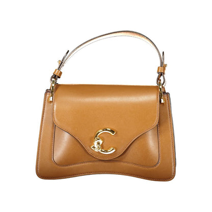 Coccinelle Braune Leder Damen Handtasche