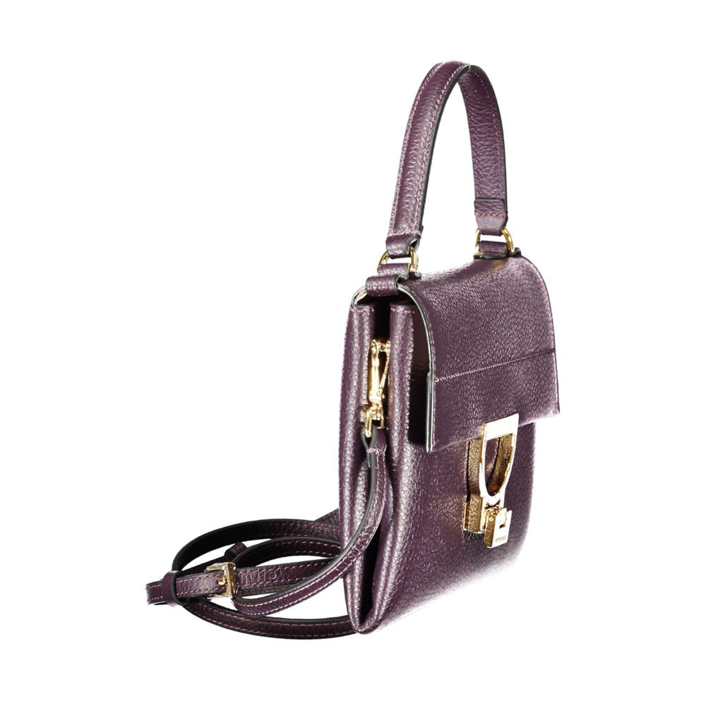 Coccinelle Lila Leder Damen Handtasche
