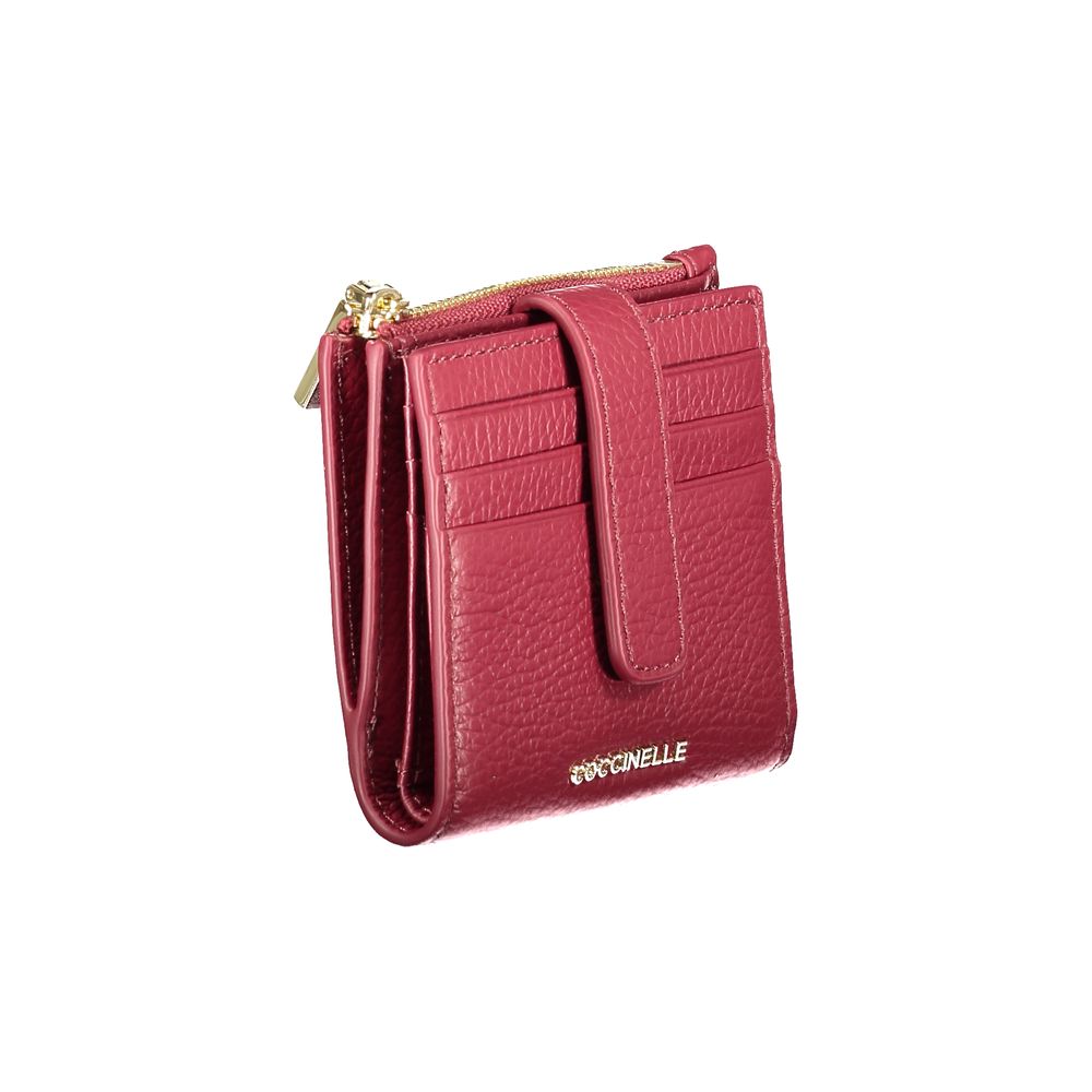 Coccinelle Lila Leder Damen Geldbörse