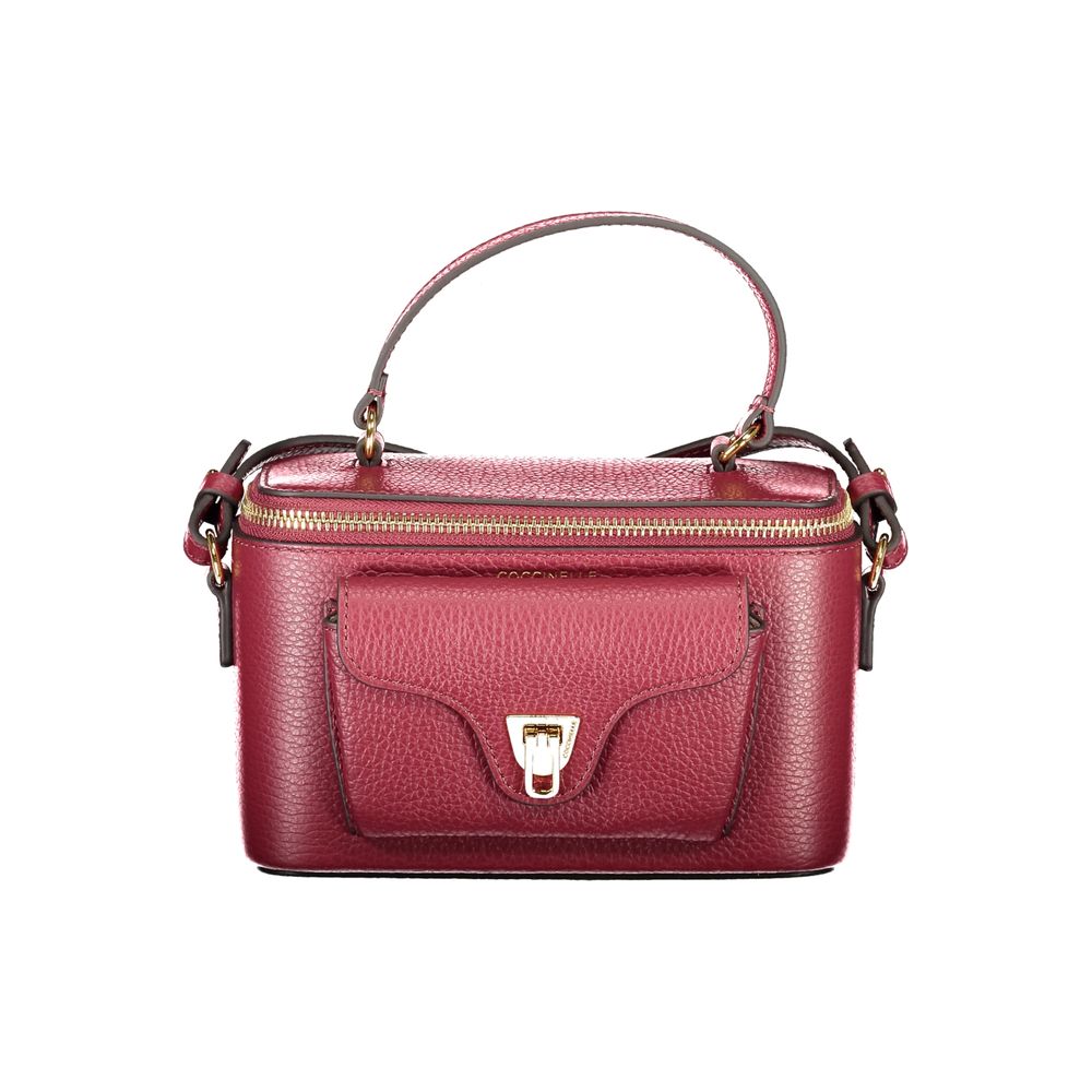 Coccinelle Lila Leder Damen Handtasche