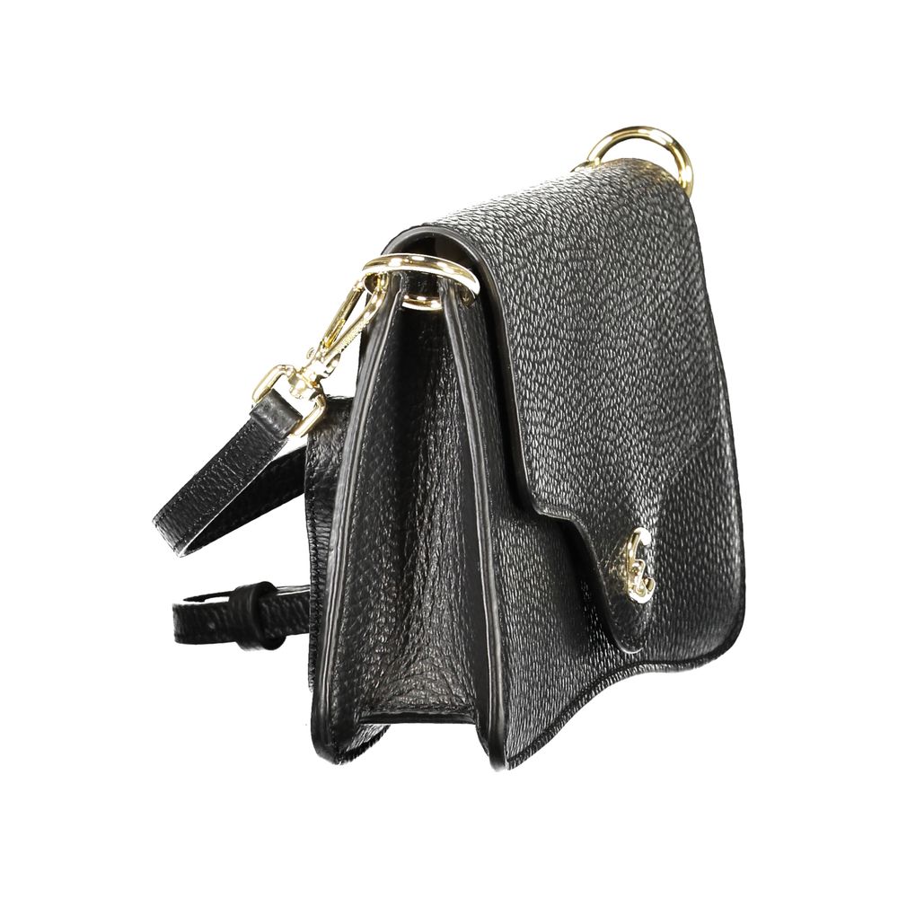 Coccinelle Damen Handtasche aus schwarzem Leder