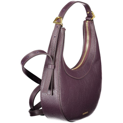 Coccinelle Lila Leder Damen Handtasche