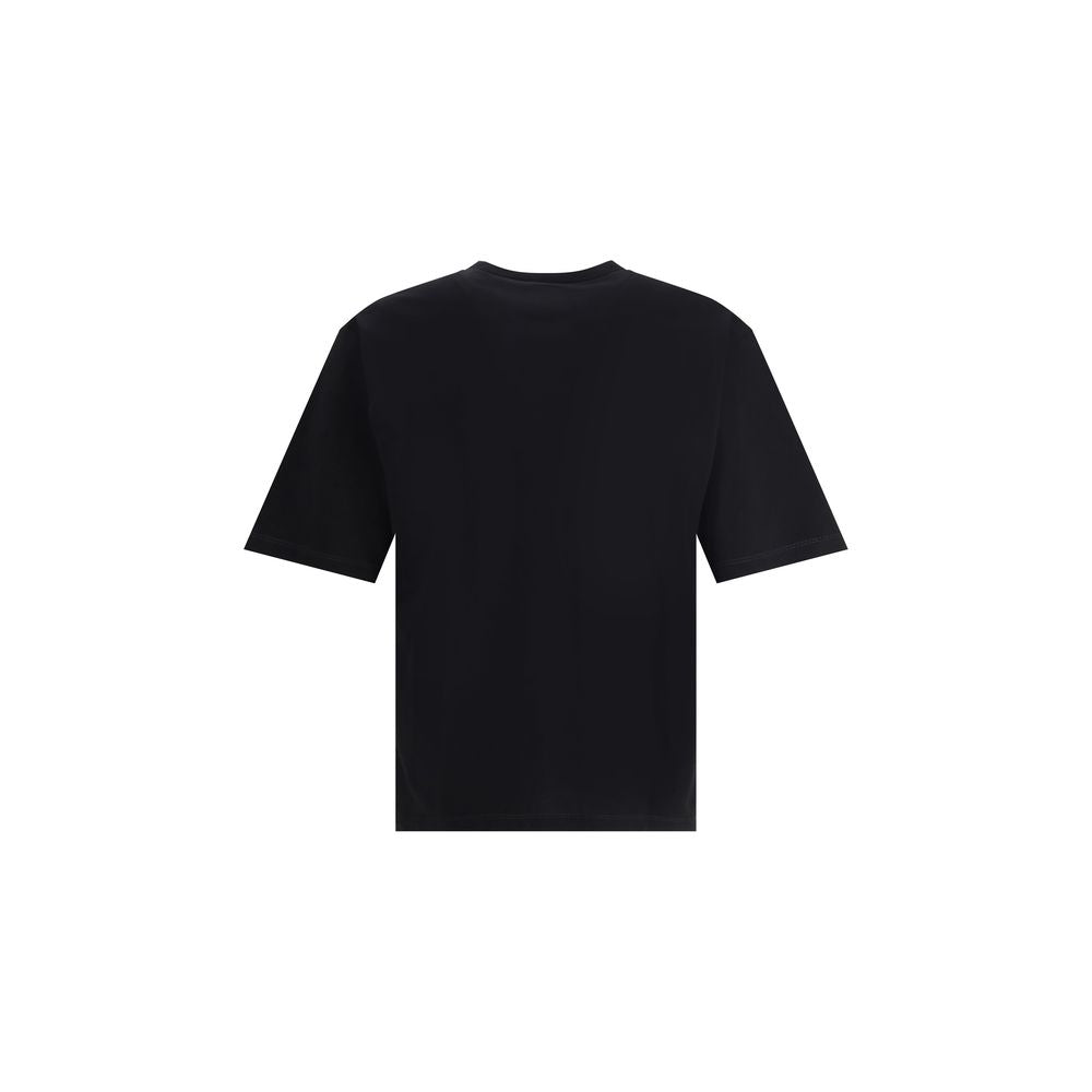 Dsquared² Schwarzes Baumwoll-T-Shirt