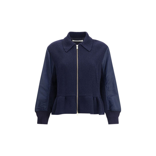 Undercover Bomberjacke mit Wolleinsätzen