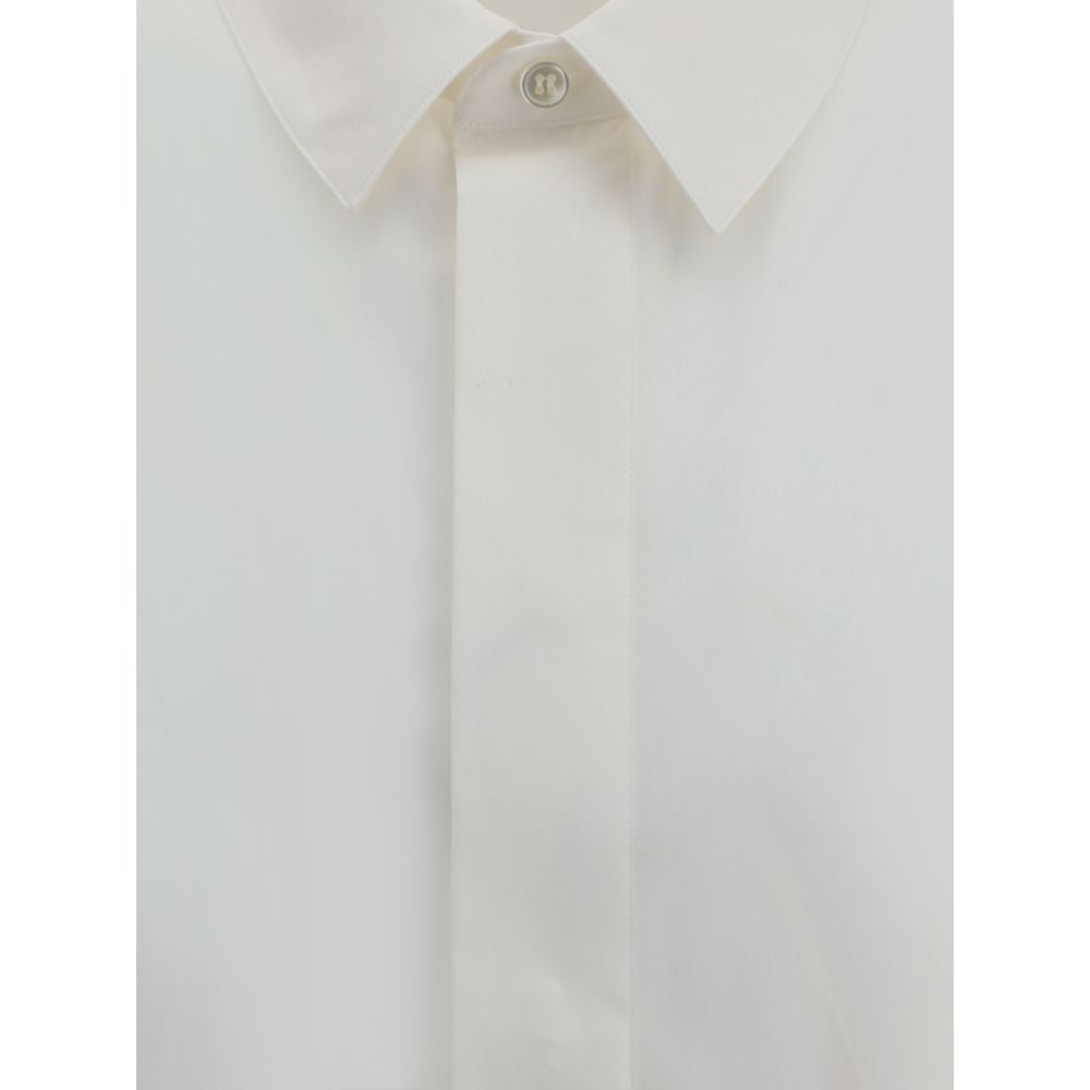 Saint Laurent White Cotton Dress Shirt