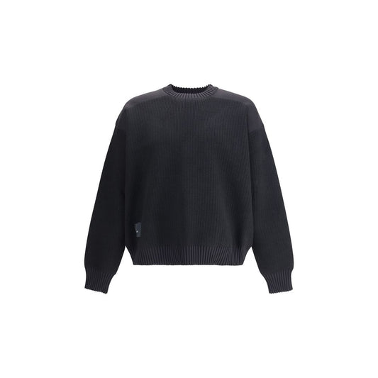 Y-3 Schwarzes Woll-Sweatshirt
