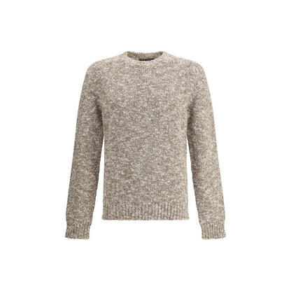 Dolce &amp; Gabbana Sweatshirt aus mehrfarbigem Fleece-Wollgemisch