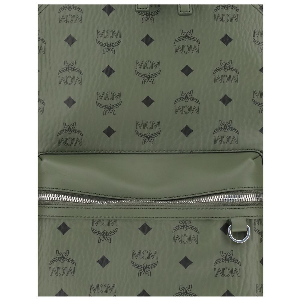 MCM Stark Rucksack aus bedrucktem Canvas
