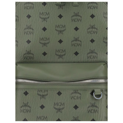 MCM Stark Rucksack aus bedrucktem Canvas