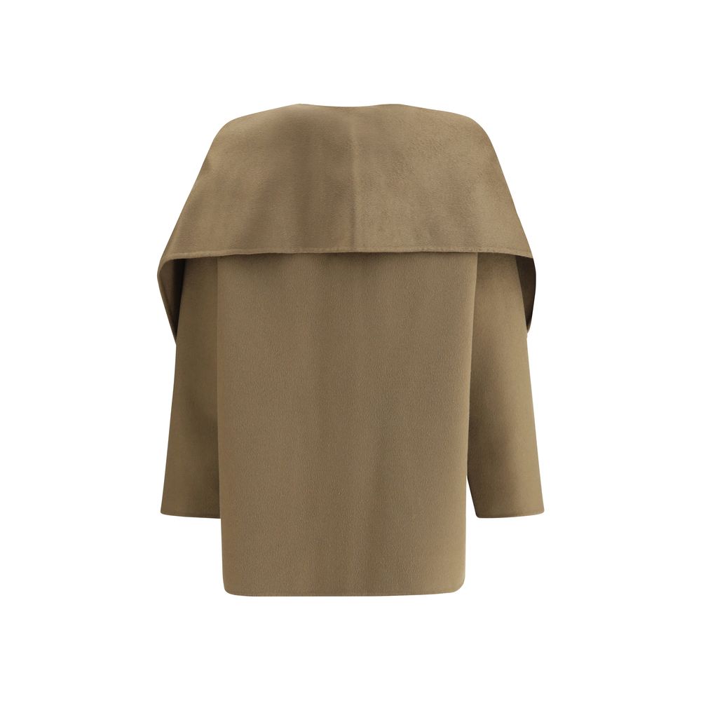 Dynamis Studio brauner Wollmantel