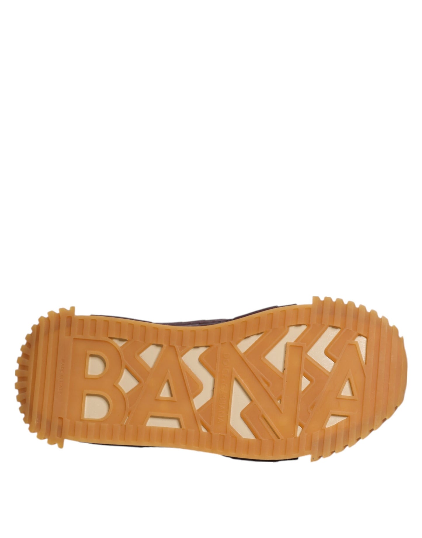 Dolce &amp; Gabbana Beige Neopren DG Logo NS1 Lace Sneakers Schuhe