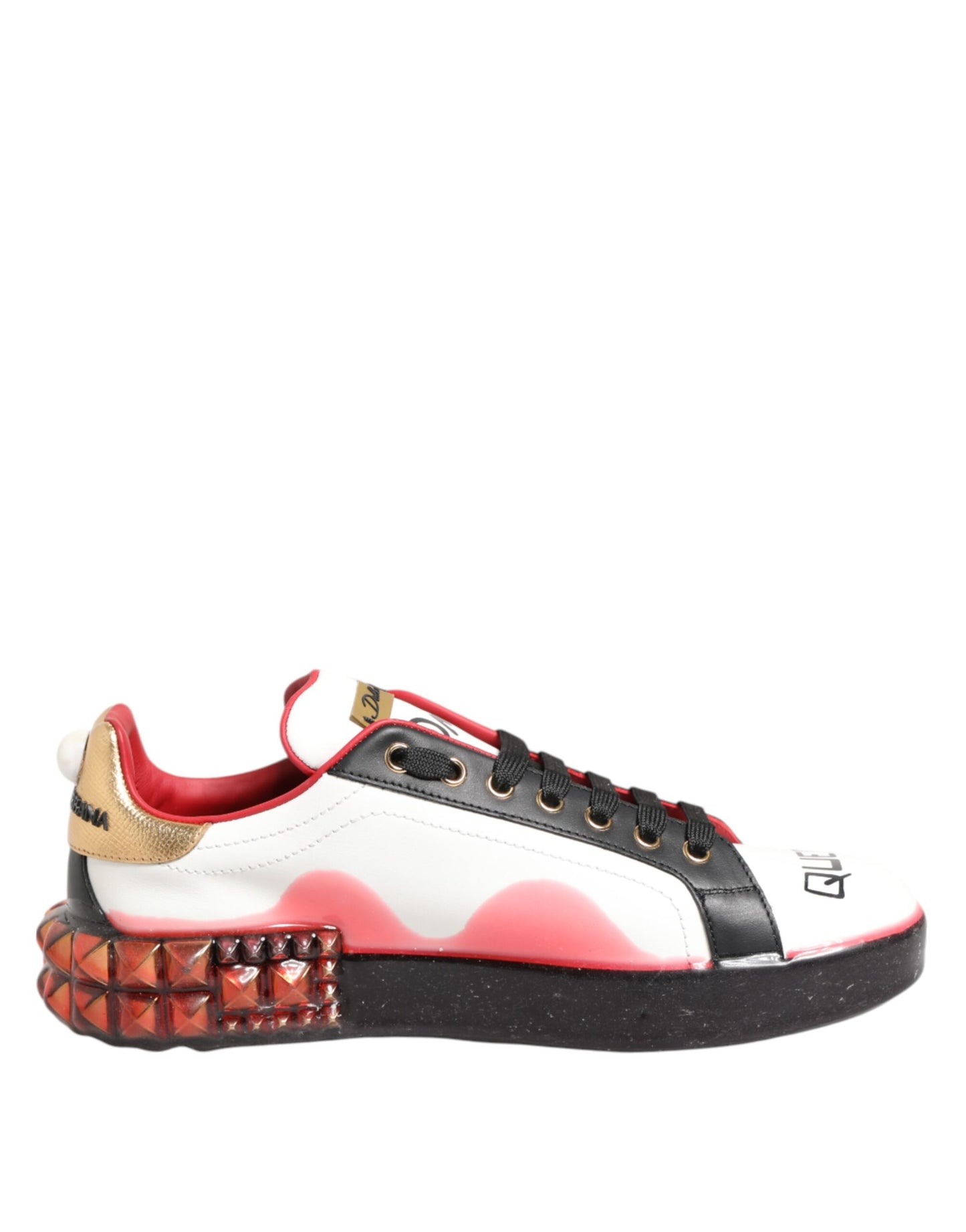Dolce &amp; Gabbana Mehrfarbige Portofino Low Top Sneakers Schuhe